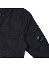 Lens Waffen Pocket Long Sleeve Shirt Black - CP COMPANY - BALAAN 5