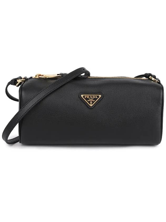 Triangle Logo Shoulder Bag Black - PRADA - BALAAN 9