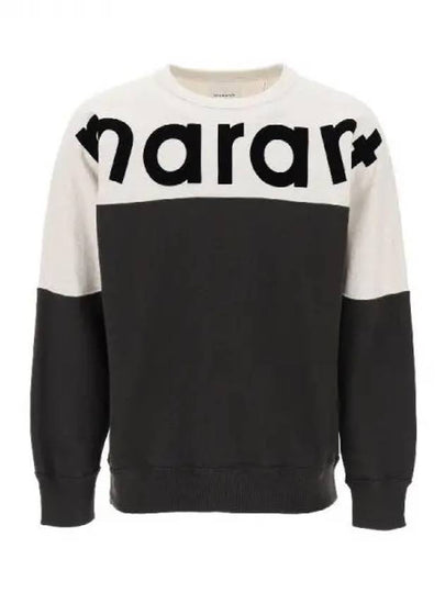 Howley Logo Crew Neck Sweatshirt Faded Black - ISABEL MARANT - BALAAN 2