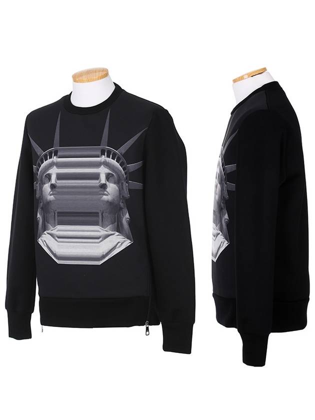 Neil barrett neoprene sweatshirt hotsell