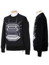 Neoprene Sweatshirt Black - NEIL BARRETT - BALAAN 3