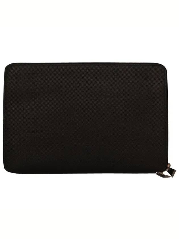 Pochette Document Clutch Bag Black - BOTTEGA VENETA - BALAAN 3