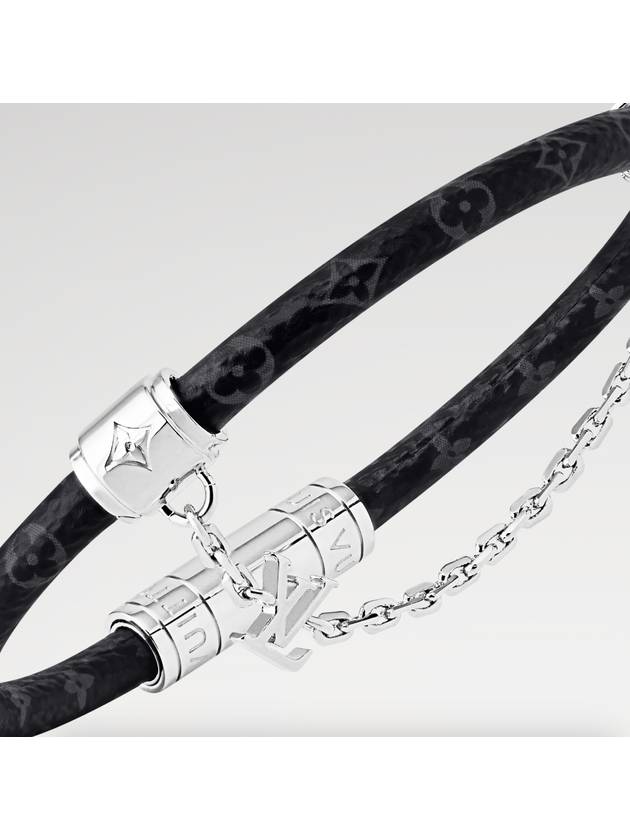 Chain It Bracelet Silver Grey - LOUIS VUITTON - BALAAN 4