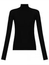 Woolen Turtleneck Black - BOTTEGA VENETA - BALAAN 2