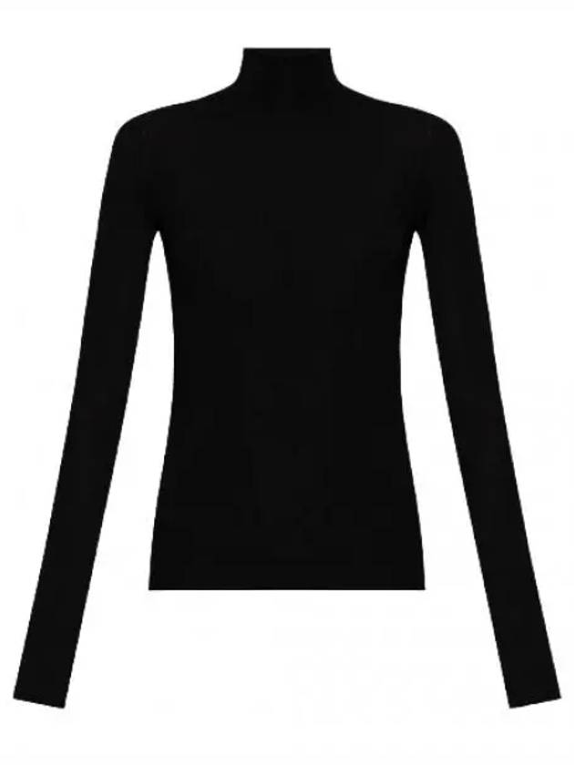 Woolen Turtleneck Black - BOTTEGA VENETA - BALAAN 2