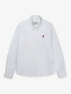 De Coeur Long Sleeve Shirt Ivory - AMI - BALAAN 2