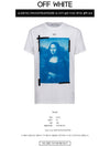 Mona Lisa Slim Short Sleeve T-Shirt White - OFF WHITE - BALAAN 3