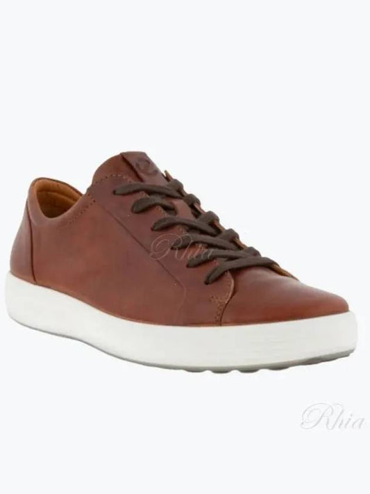 Soft 7 M Low Top Sneakers Brown - ECCO - BALAAN 2