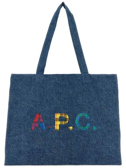 Diane Shopper Tote Bag Blue - A.P.C. - BALAAN 2