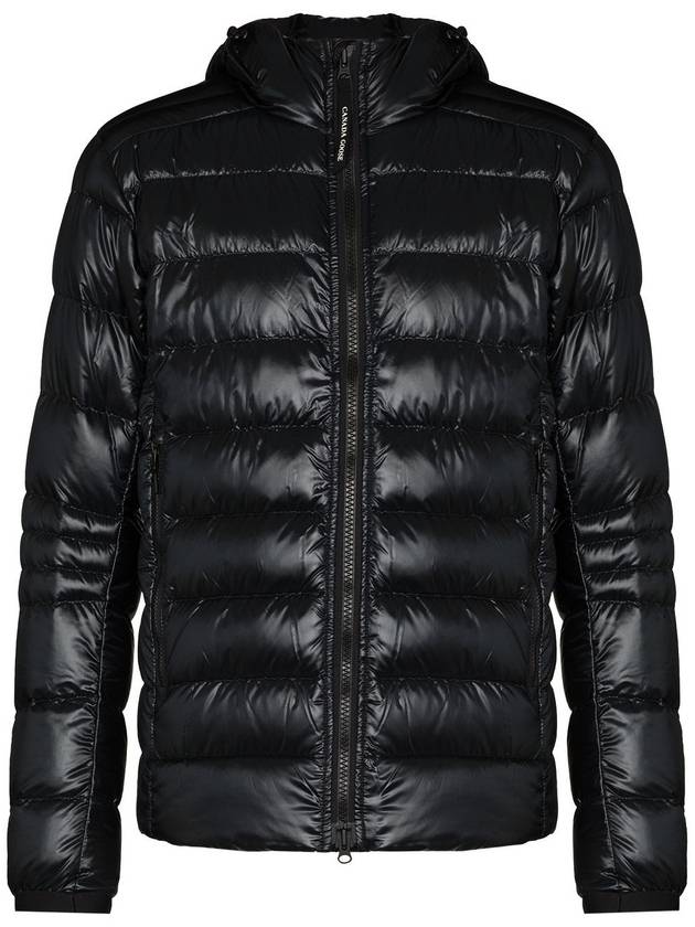 Crofton Hooded Down Padded Jacket Black - CANADA GOOSE - BALAAN 2