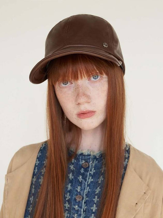 Classic Cap Lamb Skin Brown - BROWN HAT - BALAAN 2