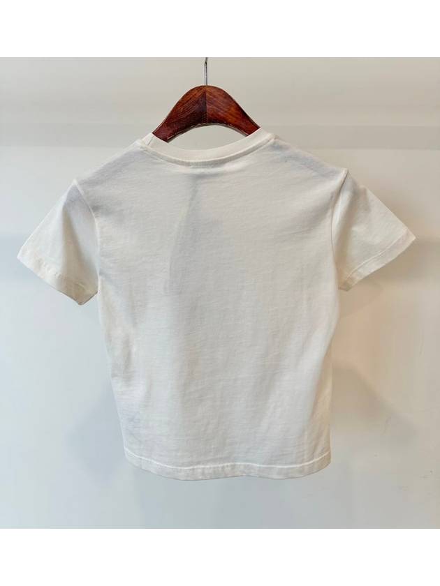 Kids T Shirt S4MSJBTH293 Cream Boys 4 8A - MSGM - BALAAN 4