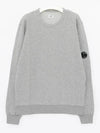 Light Fleece Sweatshirt Grey - CP COMPANY - BALAAN 4