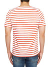 Levant Striped Sailor Short Sleeve T-Shirt Neju Sanguin - SAINT JAMES - BALAAN 5