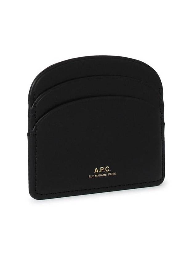 Demi Lune Card Holder Black - A.P.C. - BALAAN 3