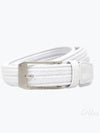 Braided Leather Belt White - UNDER ARMOUR - BALAAN 2