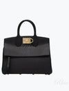 Studio Small Tote Bag Black - SALVATORE FERRAGAMO - BALAAN 2