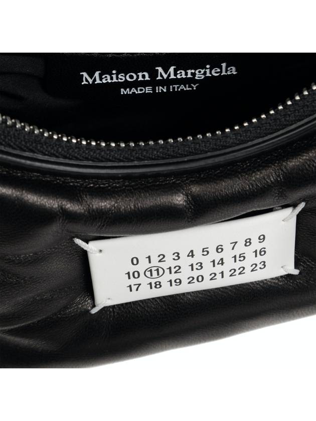 Micro Glam Slam Shoulder Bag Black - MAISON MARGIELA - BALAAN 5