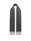 Monogram Gradient Scarf Grey - LOUIS VUITTON - BALAAN 7