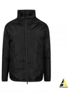 Star Collection Logo Print Padded Jacket Black - GOLDEN GOOSE - BALAAN 2