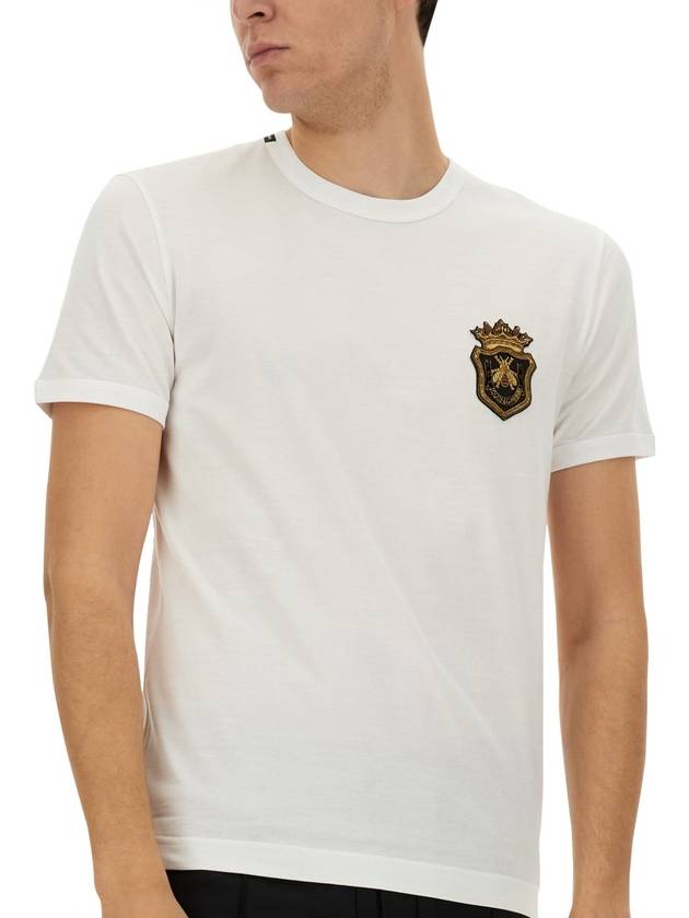 COTTON T-SHIRT - DOLCE&GABBANA - BALAAN 4