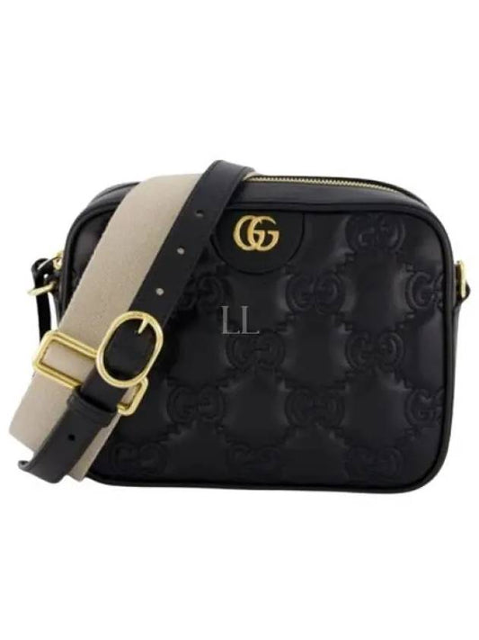 GG Matelasse Leather Cross Bag Black - GUCCI - BALAAN 2