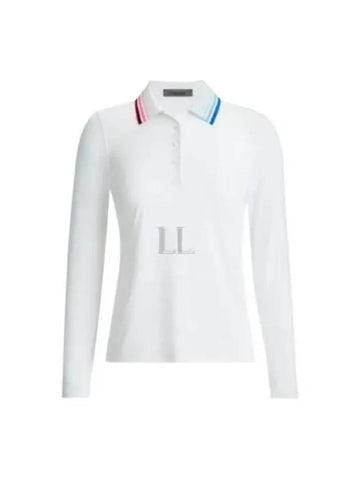 Silky Tech Nylon Long Sleeve Polo GLP000050 SNO Women - G/FORE - BALAAN 1