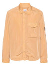 Chrome-R Pocket Over Long Sleeve Shirt Orange - CP COMPANY - BALAAN 3