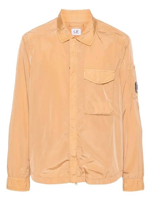 Chrome-R Pocket Over Long Sleeve Shirt Orange - CP COMPANY - BALAAN 3