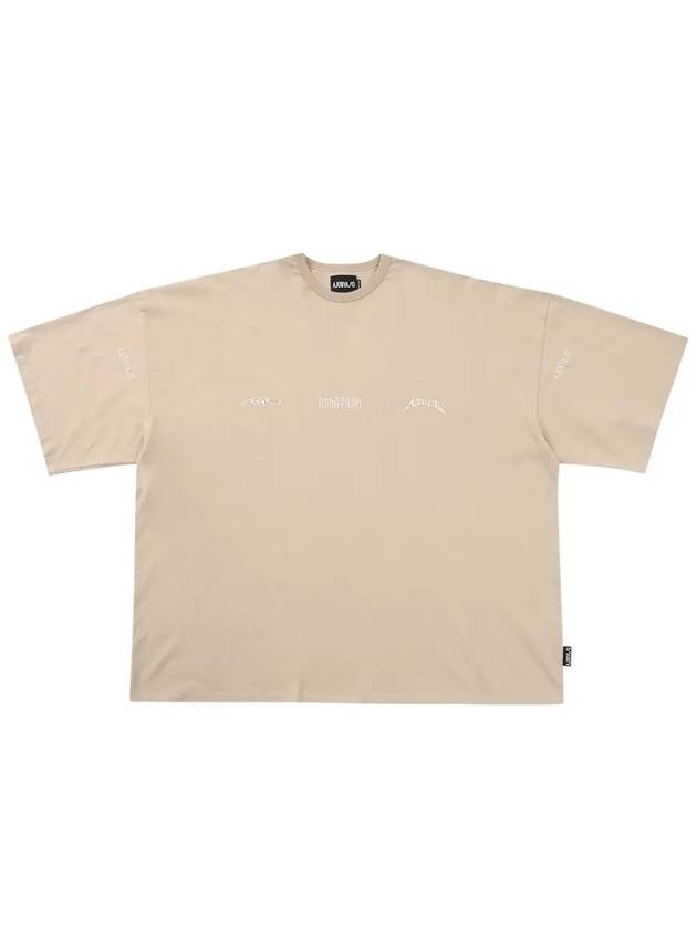 total logo short sleeve t-shirt beige - AJOBYAJO - BALAAN 2