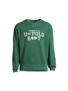 Fleece Sweatshirt Green - POLO RALPH LAUREN - BALAAN 1