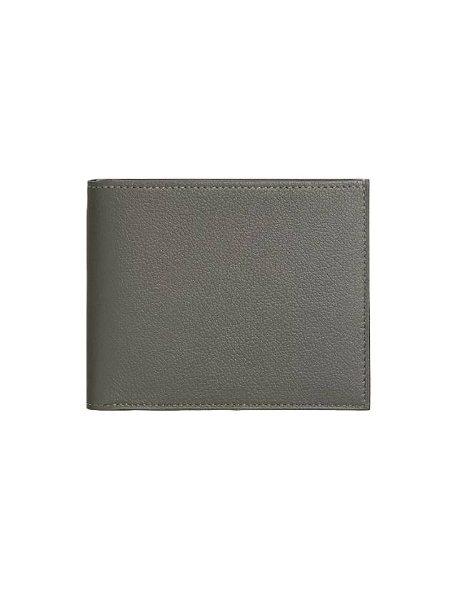 Citizen Twill Compact Wallet Evercolor Gris Meyer Bleu De France Bleu Saphir Grey - HERMES - BALAAN 1