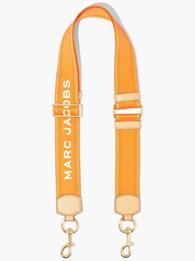 New Logo Webbing Strap Orange Multi S352M06PF22 801 - MARC JACOBS - BALAAN 1