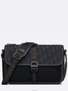 Oblique Jacquard 8 Messenger Bag Black - DIOR - BALAAN 2