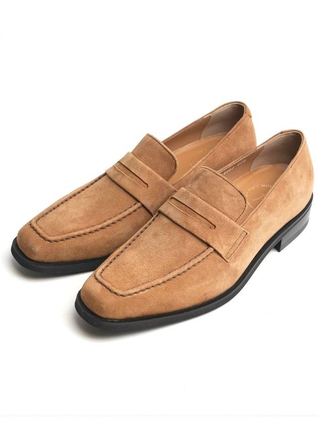 Eaton Suede Penny Loafers SMB - FLAP'F - BALAAN 3