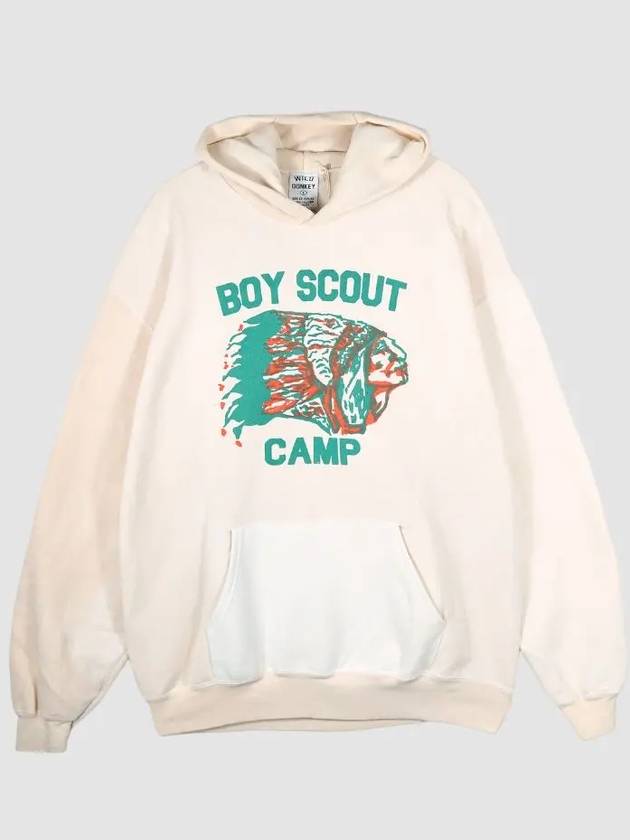 Unisex Boy Scout Hoodie Beige FC TEA - WILD DONKEY - BALAAN 2