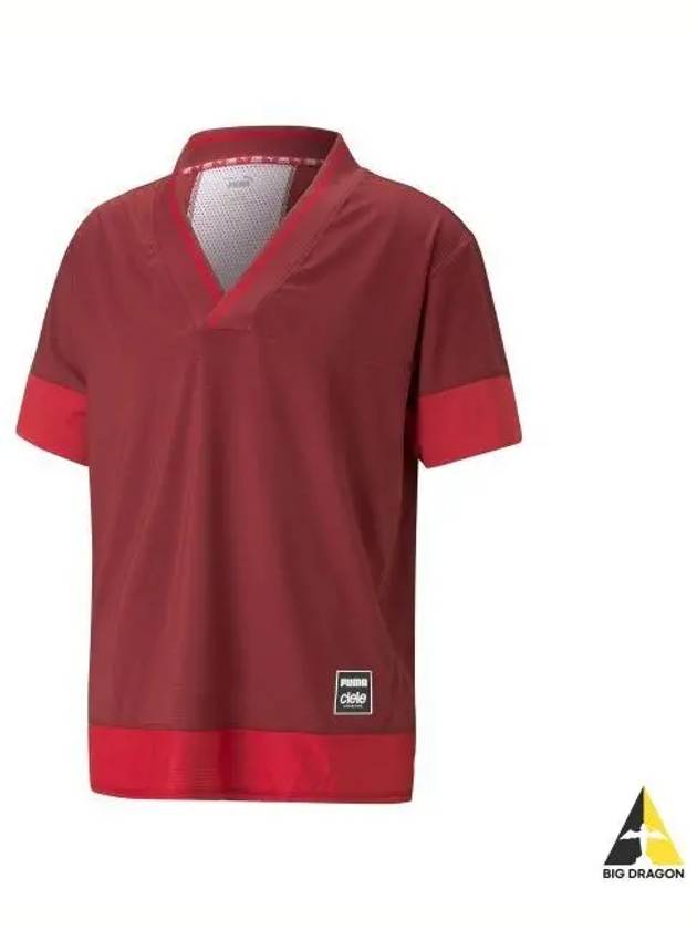 Celle Run Short Sleeve T Shirt Red 523422 80 - PUMA - BALAAN 1