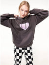 HEART GEMSTONE HOODIE CHARCOAL - ASCENTCITY - BALAAN 6