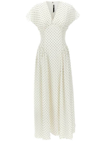 Rotate Birger Christensen Polka Dot Maxi Dress - ROTATE - BALAAN 1