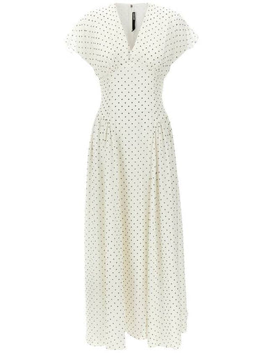 Rotate Birger Christensen Polka Dot Maxi Dress - ROTATE - BALAAN 1