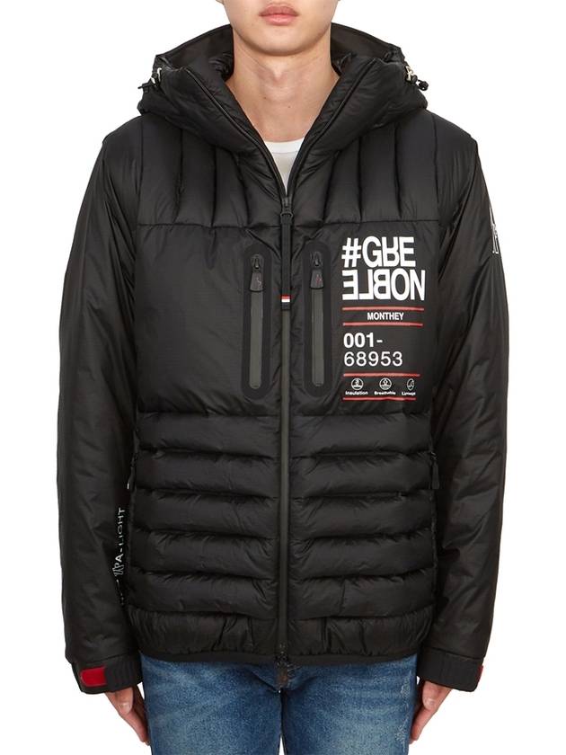 Grenoble Men's Padded Jumper 1A00057 68953 P99 - MONCLER - BALAAN 3