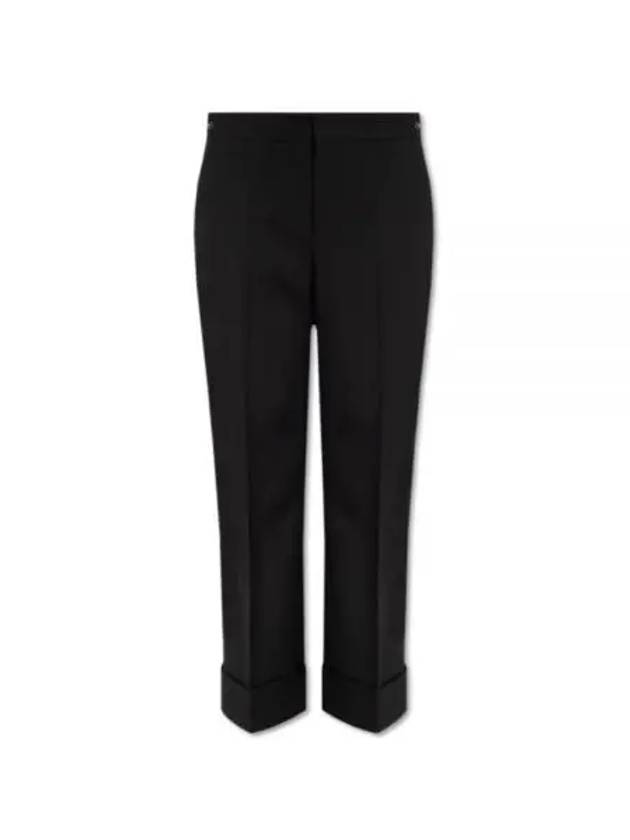 Horsebit Metal Detail Straight Pants Black - GUCCI - BALAAN 2