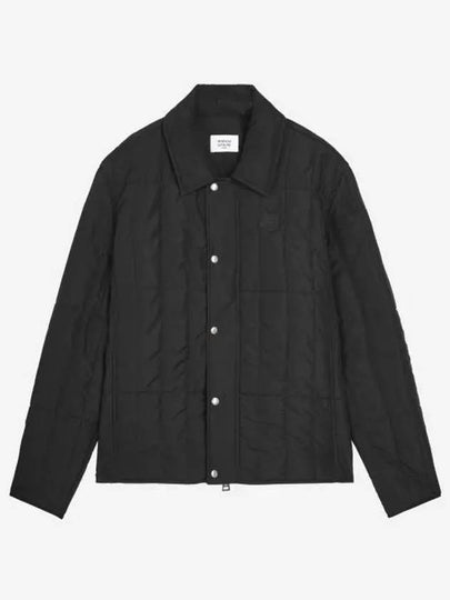 Quilted Jacket Black - MAISON KITSUNE - BALAAN 2