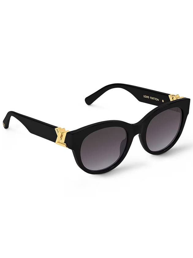 Eyewear LV Twist Round Sunglasses Black - LOUIS VUITTON - BALAAN 3