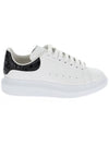 Larry Oversole Black Tab Low Top Sneakers White - ALEXANDER MCQUEEN - BALAAN 1