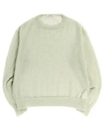 Sweater A24SP02FG Free LIGHT GREEN - AURALEE - BALAAN 1