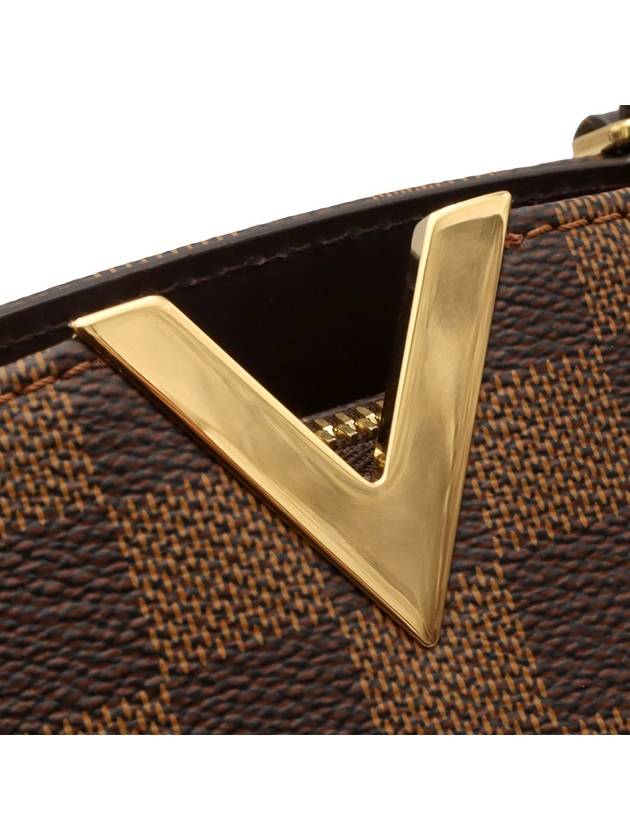 Damier Eben Canvas Kensington Bowling Tote 2WAY N41505 - LOUIS VUITTON - BALAAN 9