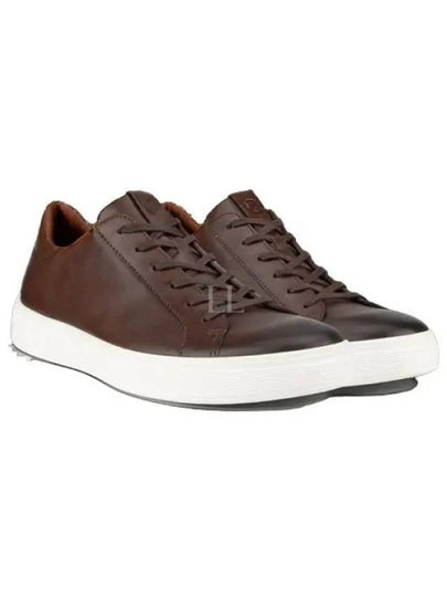 Men's Street Tray Low Top Sneakers Brown - ECCO - BALAAN 2