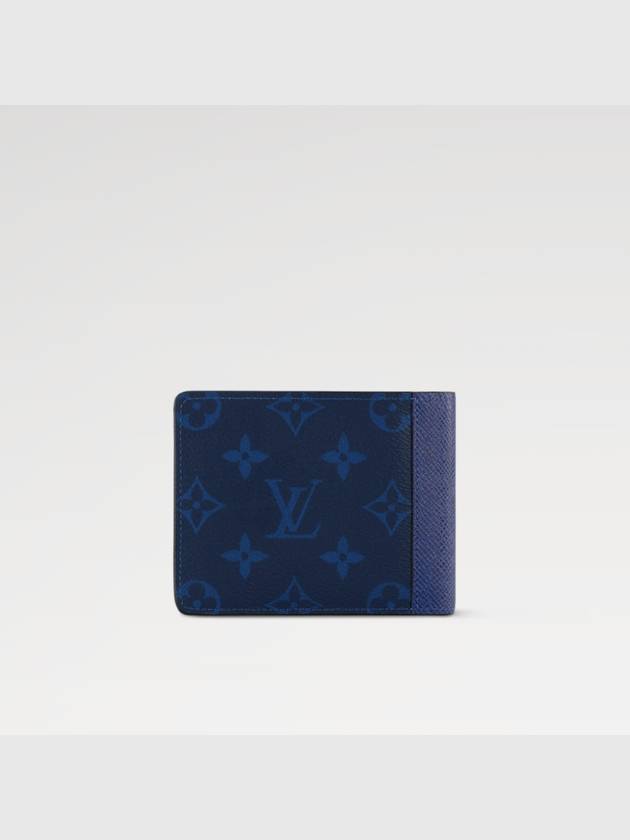 Monogram Multiple Half Wallet Blue - LOUIS VUITTON - BALAAN 9