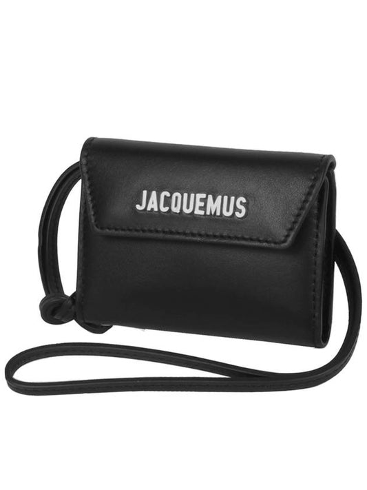 Le Porte Envelope Card Wallet Black - JACQUEMUS - BALAAN 2